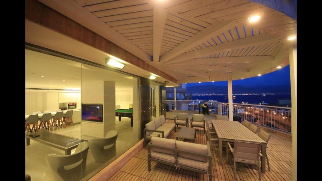 Exclusive Amdar -Residence Luxury Penthause With Privat Roof Pool Near The Sea -Best Sea View Eilat Buitenkant foto