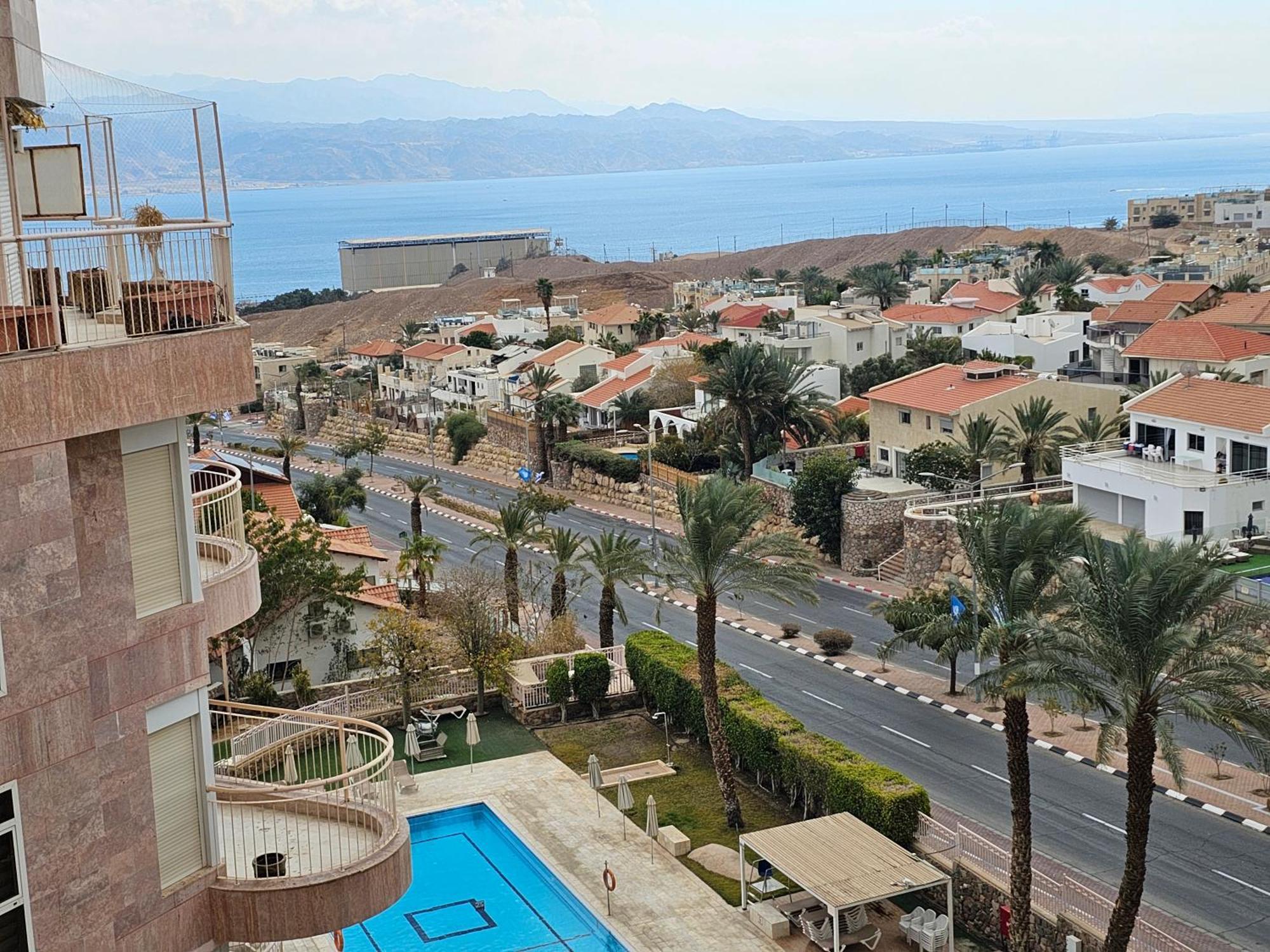 Exclusive Amdar -Residence Luxury Penthause With Privat Roof Pool Near The Sea -Best Sea View Eilat Buitenkant foto